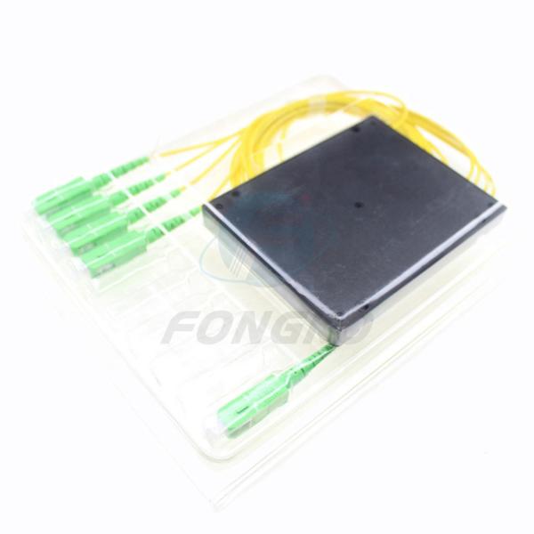 1x4 Gpon Mini Fiber Optic Splitter Single Mode With Sc Connector