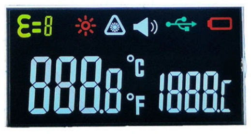 RoHS Customized LCD Panel Full View VA LCD Display For Meter Instruments