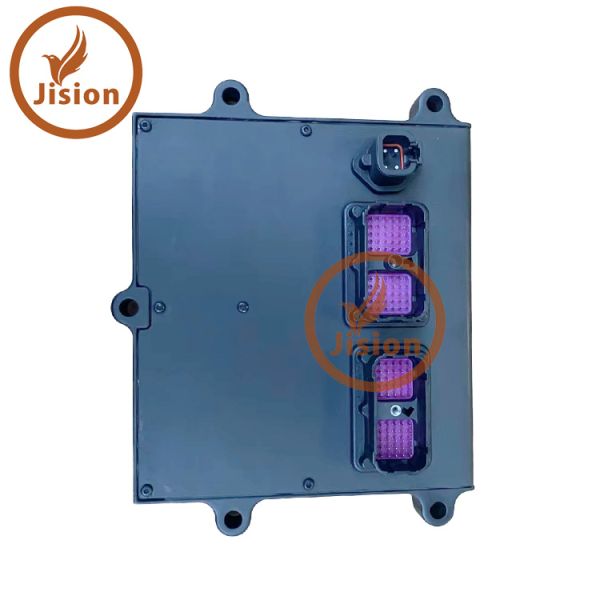 Excavator Electronic Control Module connector detail