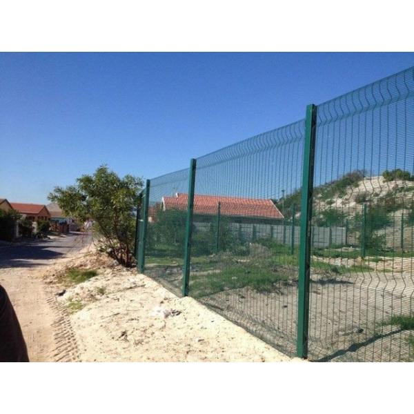 Simple Installation Welded Wire Mesh With Metal / Plastic Clips High Security