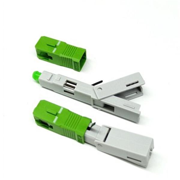 Factory direct supply free testing sample SC/APC fiber optic fast quick connector 3m 8802 fast connector