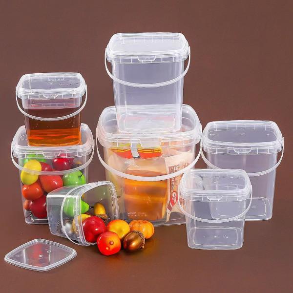 Food Grade Plastic Packing Container Bucket With Lid for Tool Storage Needs