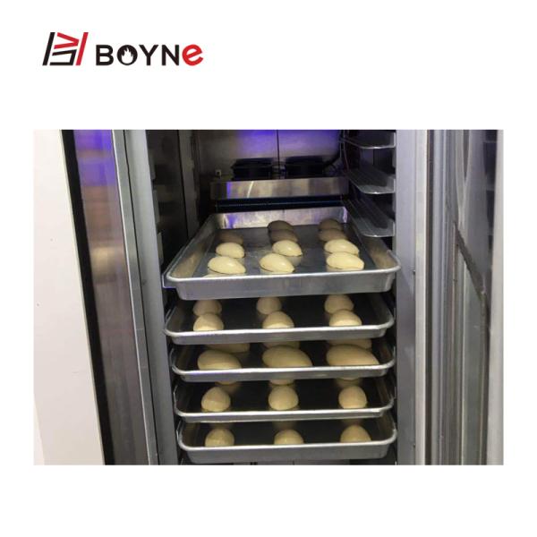 18 Trays Bakery Processing Equipment Vertical Kitchen Freezer Chiller Bread Dough Proofer Single Door
