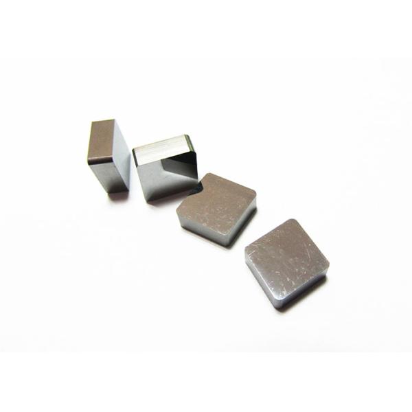 SPKN1504 Cemented CNC Carbide Inserts / CNC Plane Milling Inserts For Square Shape