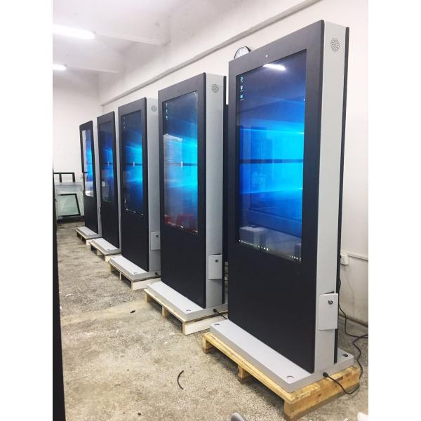 2000cd/m2 55 Inch Nano Touch Vertical Digital Signage