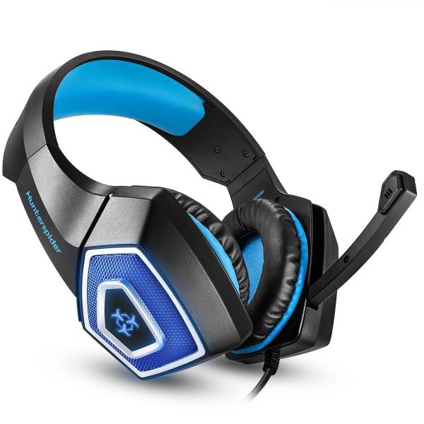 hunterspider 2.2m 2.2kohm Noise Cancelling Xbox One Headset