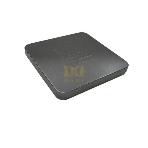 DADI Rust Proof Metal Candy Tin Box Square Silkscreen Tin Packaging for Snacks