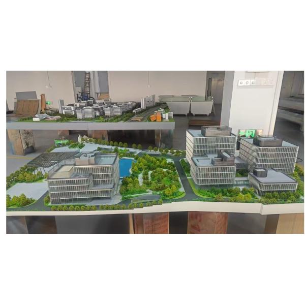 Real Estate 1:100 Scale Model Buildings Modern Architectural Scale Model