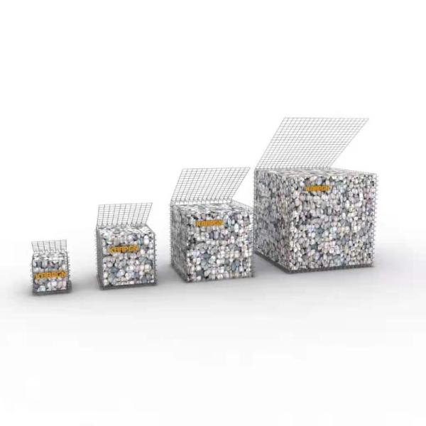 Galvanized Garden Wall And Stone Stacking Welded Mesh Gabion