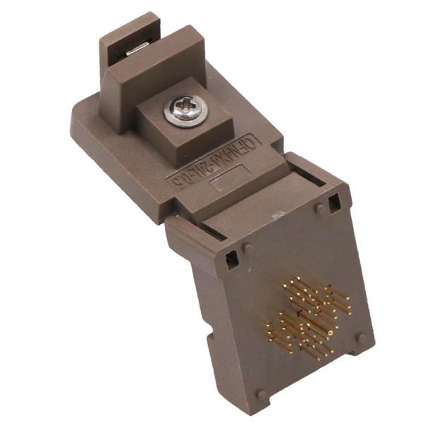 Qfn24 Test Stand Aging Stand Programming Stand Burning Fixture Socket Spacing 0.5mm Chip Size 4 × 4mm Bullet Gold Platin