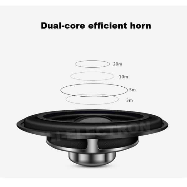 3D Stereo Plastic LED Light Speakers Wireless Remote Control