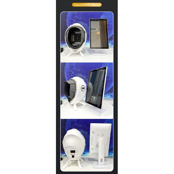 Facial Analyzer with Customizable Logo for Face Problematic Features Inspect JLM M8