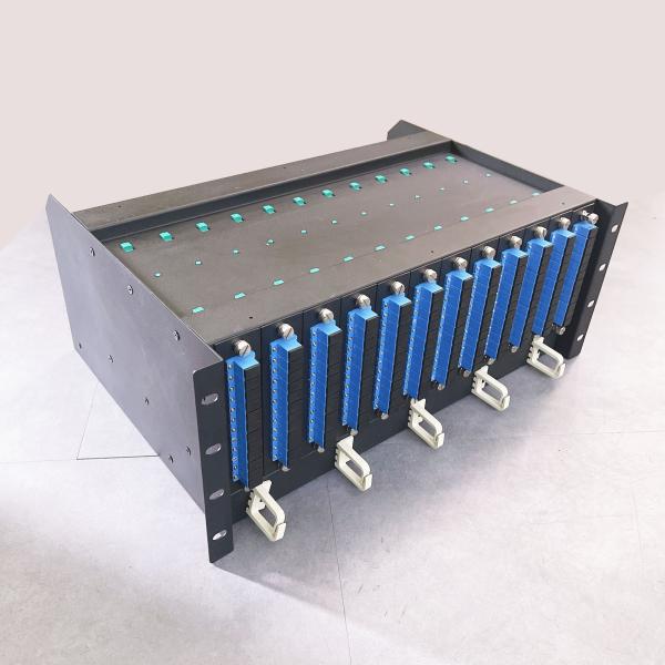19 Inch 3U 144 Ports High Density ODF Fiber Optic Patch Panel Rack Mount Slide Type