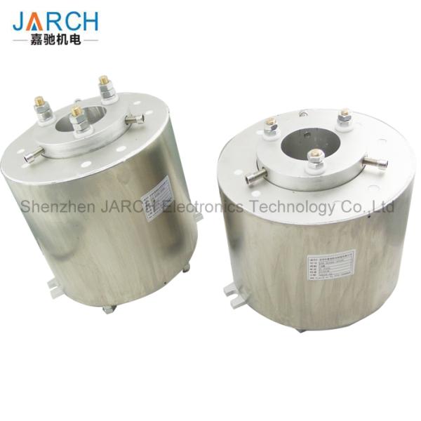 3 Circuits 400A Through Bore Slip Ring , Shaft Mounted High Current Slip Ring