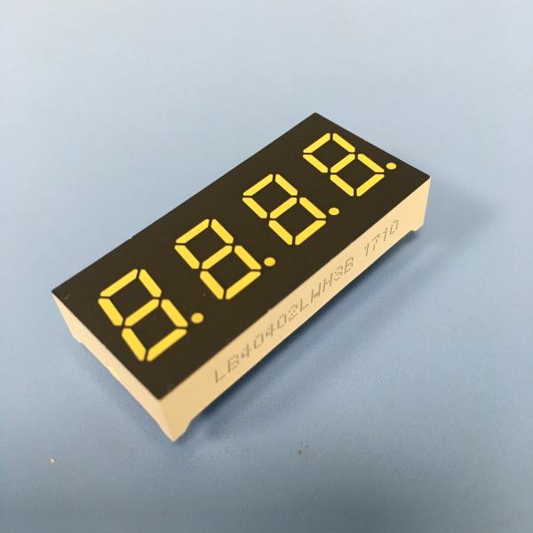 4 Digit 0.4inch 7 Segment Ultra White LED Display Common Cathode for Accurate Instrument Monitoring