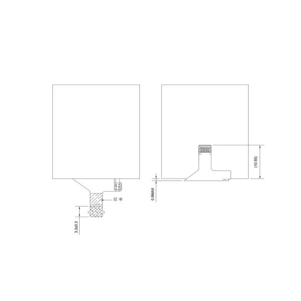 Small 4line SPI IPS TFT LCD Display With 80 Degree Viewing Direction