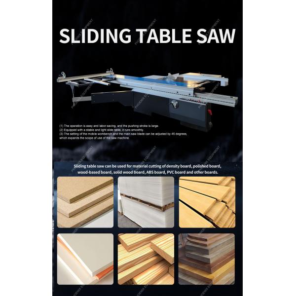 Max Cutting Width 1300mm Vertical Panel Saw Sliding Table Saw Machine for Woodworking