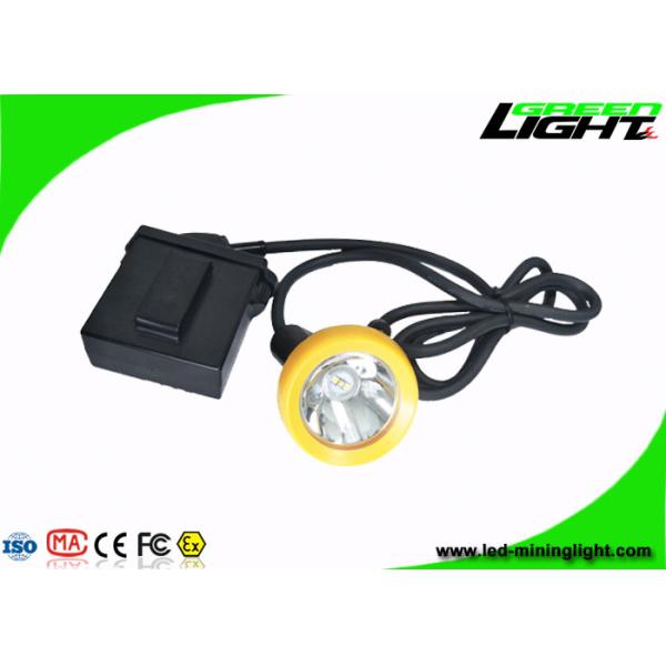 Cree Source LED Mining Light IP68 10000lux 6.6Ah Battery With Silicon Button
