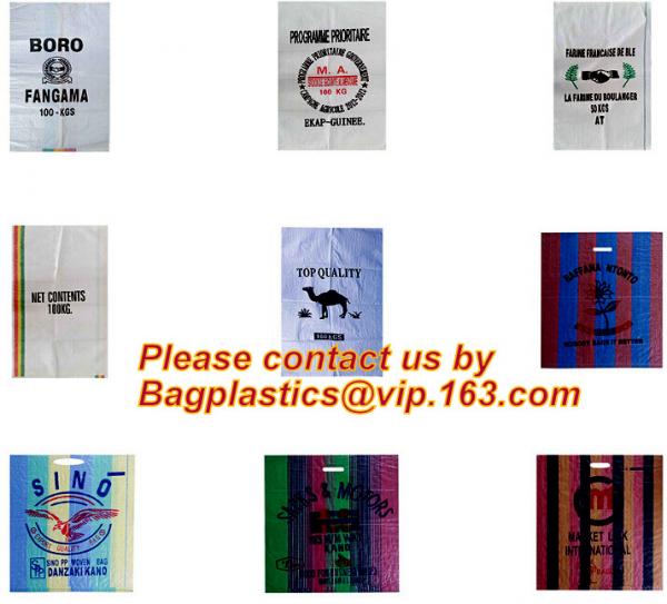 T-Shirt Carry-Out Shopping Plastic Bags Most Popular Supermarket Size,Merchandise Bags Multi-Use Medium Size, Blue Plain