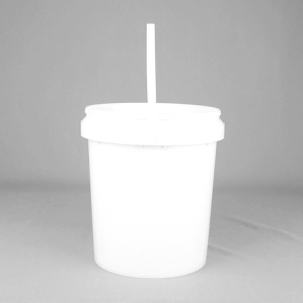 6L PP Round Plastic Bucket for Chemical Packaging
