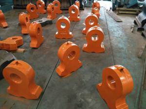 Quality High Manganese Stone Crusher Parts Crusher Hammer Head Mn13Cr2 for sale