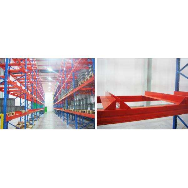 Single Depth Heavy Duty Pallet Rack Selective Pallet Rack Beam Racking