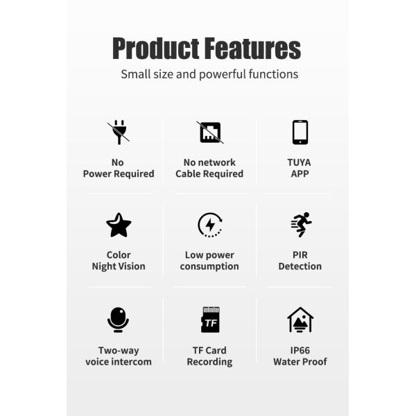 Smart Outdoor Solar Wireless Surveillance Camera Tuya 4G Home Security PTZ Camera