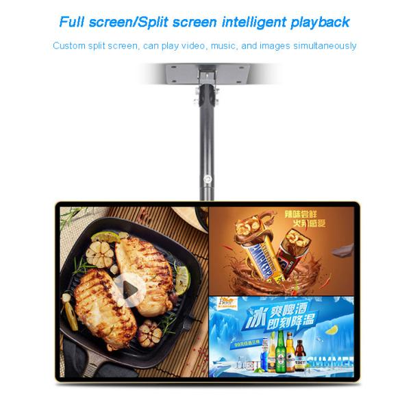 Dual Sided Digital Window Signage High Brightness Sunlight Readable