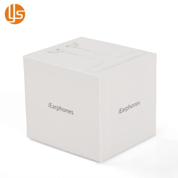 Custom Design Small Paper Earpod Earphone Packaging Box With Logo