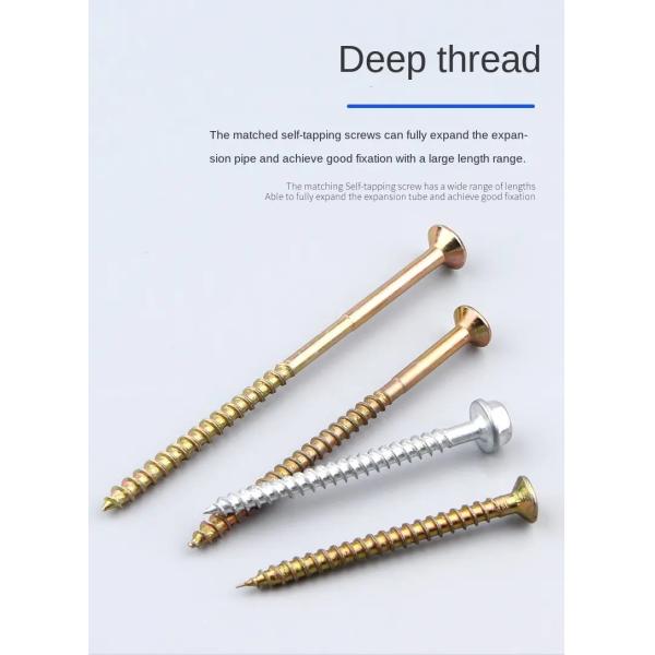 Corrosion Resistant Nylon Expansion Anchor For Securing Objects To Walls Or Ceilings