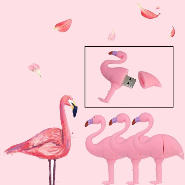 SWAN Pen Drive Memory Stick Customized USB Flash Drive Personalized 3D Shape Logo PVC Cartoon