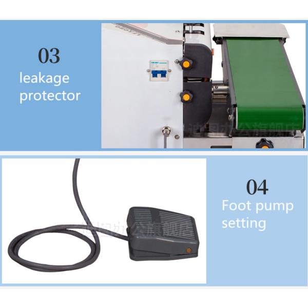 Continuous Vacuum Sealing Machine With Nitrogen Gas Filling Flush Sealing For Medical