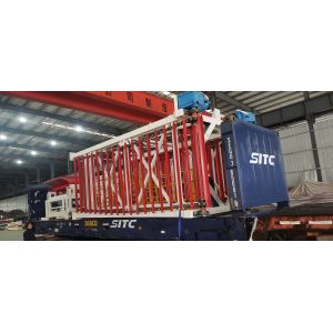 Single Layer Dryer Chamber with Programmable Brick Loading and Unloading