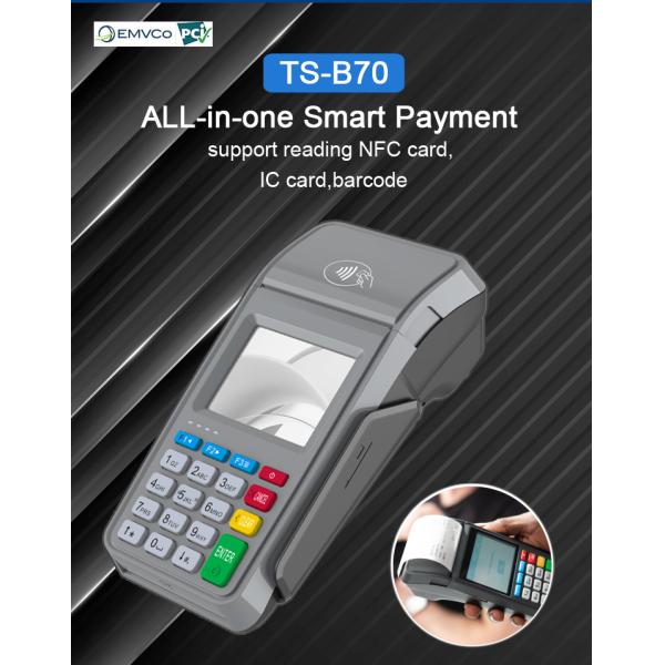 Bluetooth MPOS Android Systems & Services Payment Linux POS Terminal 2.8 Inch Screen