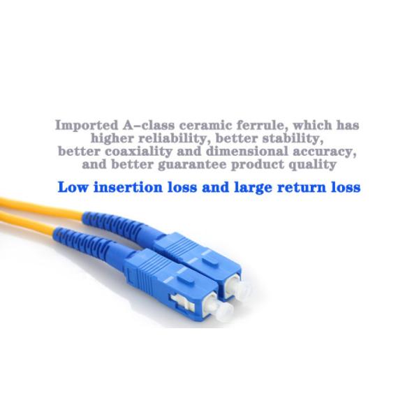 Aramid SC/UPC FTTH Distribution BOX SM 3m Length Optical Network Construction