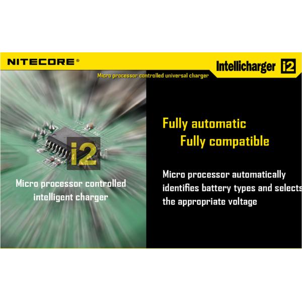 Multi-function Nitecore i2 Intelligent universal portable mobile battery charger