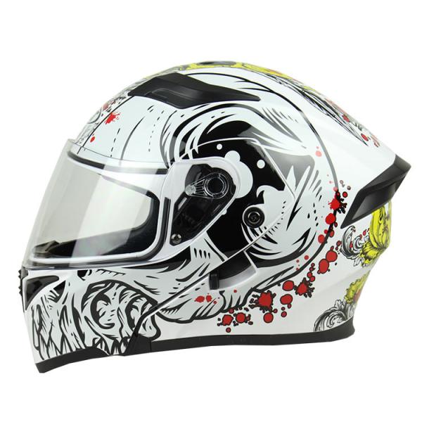 DOT Approved Motorcycle Flip Up Cross Helmet Customized Sample for Replacement/Repair