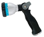 Metal 8-Pattern Function Hose Nozzle Down Pressure Washer With Rear-Trigger Control