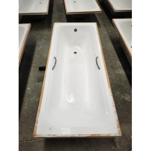 Elegant Straight Acrylic Bathtub with Built-in Function and Customized Request Option