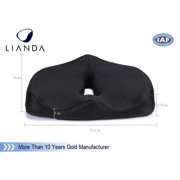 Enhanced Memory Foam Cushion Relief For Orthopedic Coccyx , Back , Sciatica