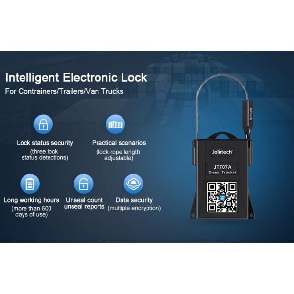 JT707A Container GPS Electronic Cable Seal Tracking Device Reusable