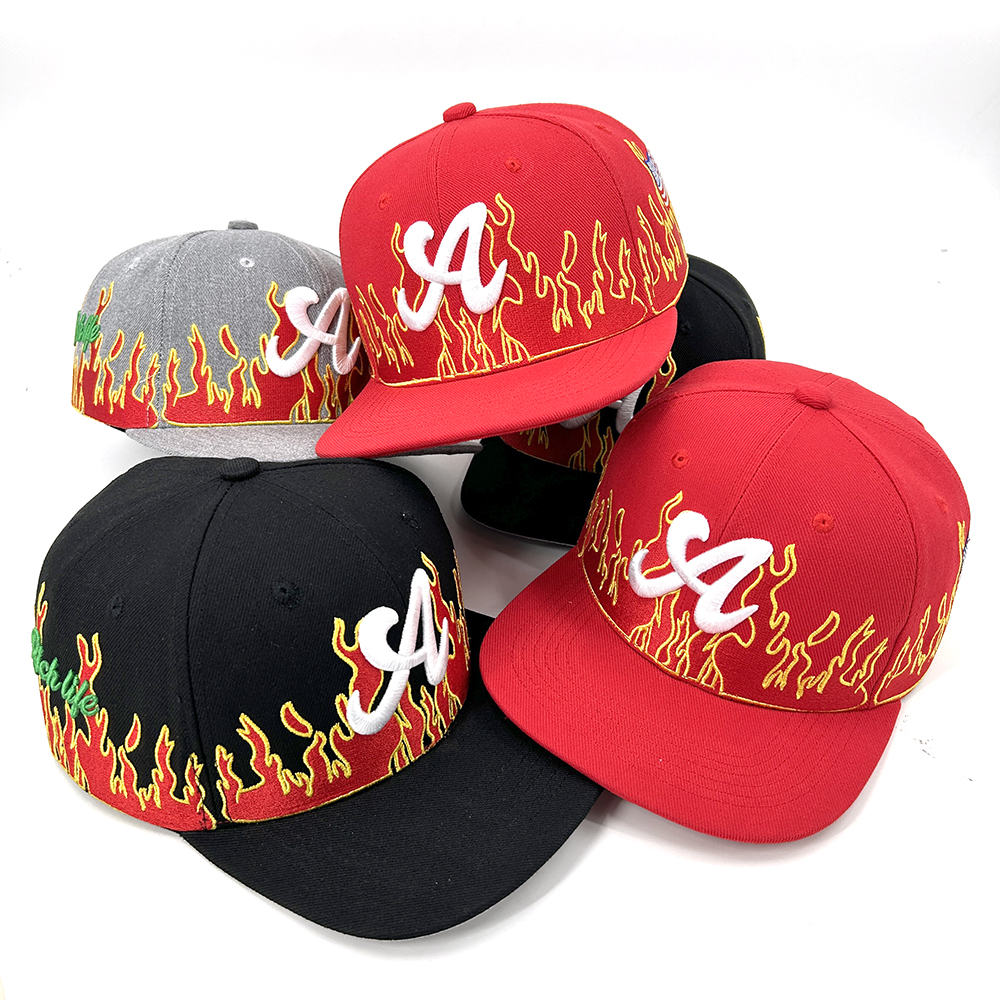 Suede Baseball Caps 5 Panel 3D Embroidery