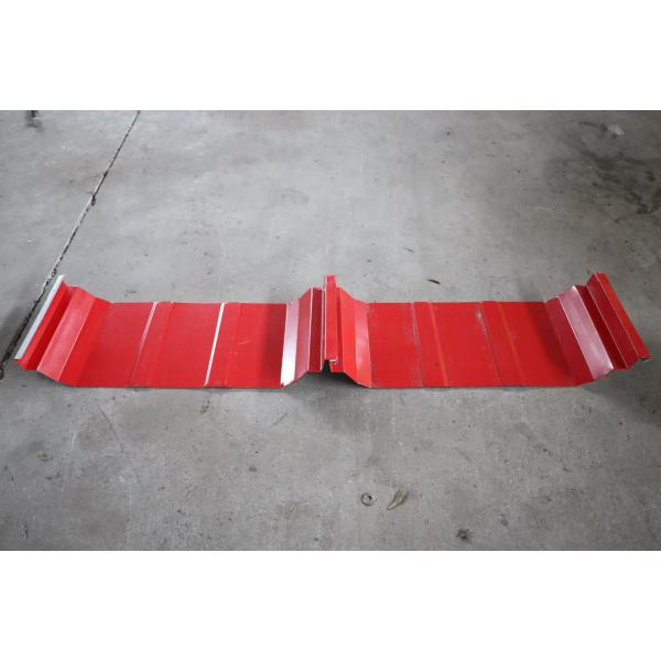 Portable Snap Lock Standing Seam Roll Forming Machine For 0.3-0.8mm Thickness