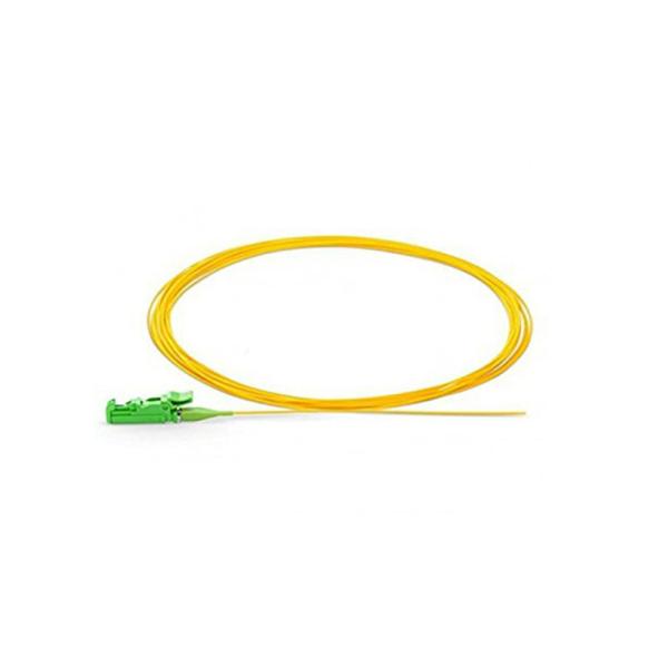0.9mm Simplex Fiber Optic Pigtail E2000 APC Singlemode Jumper LSZH PVC