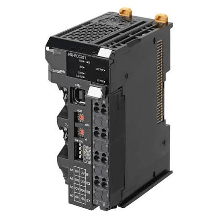 NX-ECC201 an EtherCAT Coupler Unit designed to connect modular NX-series I/O units to an EtherCAT machine automation network