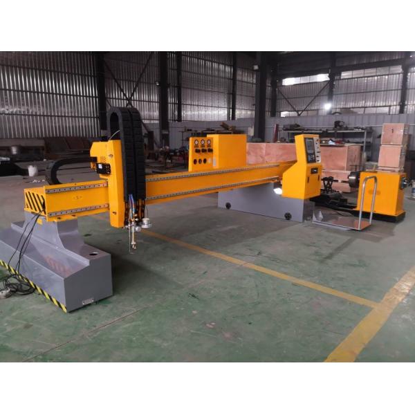 Double Driver Mode CNC Pipe Cutting Machine 5-200mm Flame Cutting Thickness