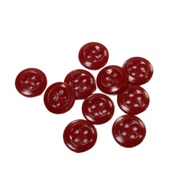 Fireman Uniforms Melamine Buttons 18L , 4 Hole Plastic Button