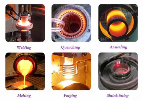 Electromagnetic Industrial Induction Heater 30-80khz