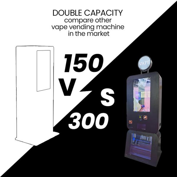32-Inch Touchscreen Lightbox Promotion ID Verifier Vending Machine For Nic