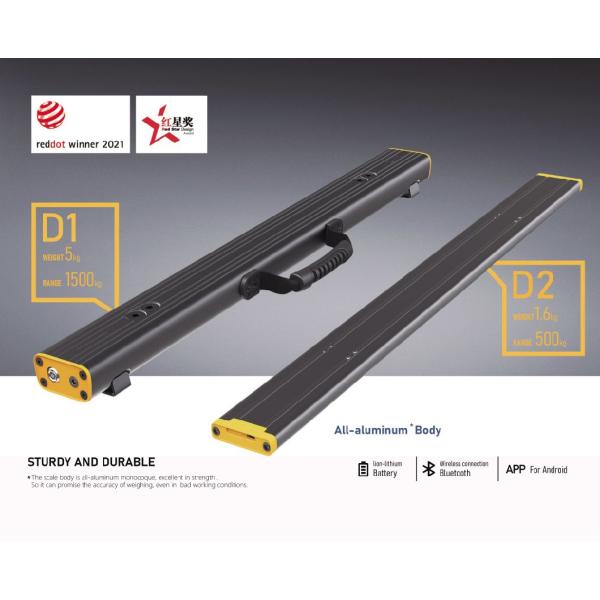 CE Certified Digital Pallet Beam 1500kg Warehouse Use Automatic